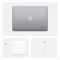 13-inch MacBook Pro with Touch Bar: 2.0GHz quad-core 10th-generation Intel Core i5 processor, 512GB - Space Grey, Model A2251