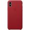 iPhone XS Leather Case - (PRODUCT)RED, Model