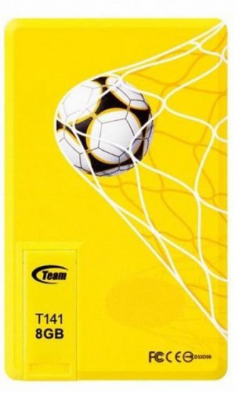 Флеш накопитель USB 2 4 Gb TEAM T141 <Yellow>