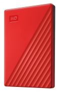 Внешний HDD Western Digital 4Tb My Passport 2.5" USB 3.1 Цвет: Красный WDBPKJ0040BRD-WESN