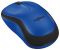 Мышь беспроводная Logitech M220 Silent Blue (синяя, оптическая, 1000dpi, 2.4 GHz/USB-ресивер, бесшумная)