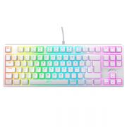 Клавиатура игровая/Gaming keyboard Xtrfy K4 TKL RGB Kailh Red, RU, White