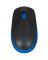 Мышь компьютерная  Mouse wireless LOGITECH M190 blue-black