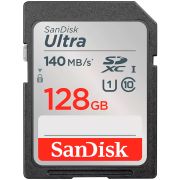 SanDisk Ultra 128GB SDXC Memory Card 140MB/s