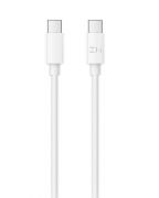 Кабель ZMI Type-C - Type-C 1.5M, 3A, White