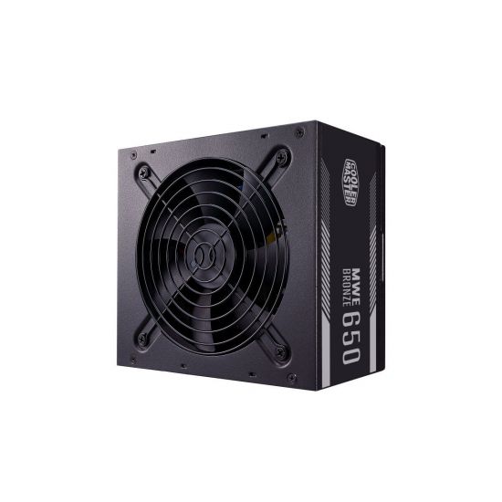 БЛОК ПИТАНИЯ COOLERMASTER MWE 650 BRONZE V2 650W 240V ACTIVE PFC, КПД >85% MPE-6501-ACAAB-EU