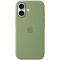 iPhone 17 Silicone Case with MagSafe - Light Moss,Model A3558