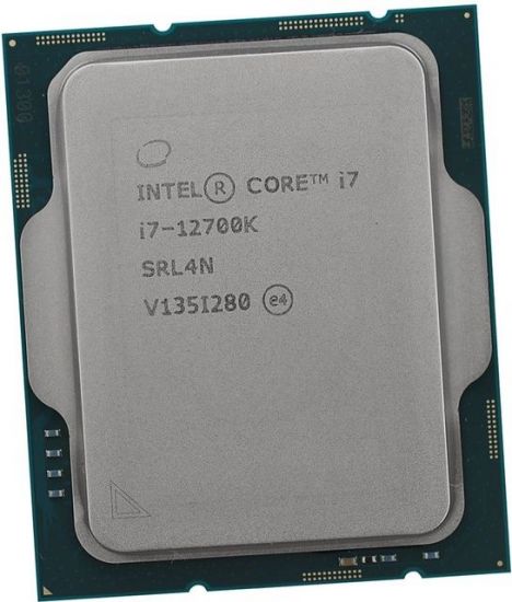 CPU Intel Core i7-12700K Base 2,7GHz(EC), Performance 3,6GHz(PC), Turbo 3,8GHz, Max Turbo 5,0GHz, Cache 25Mb, 12/20 Adler Lake Intel? UHD 770, Base TDP 125W, Turbo TDP 190W, FCLGA1700 w/o cooler, BOX