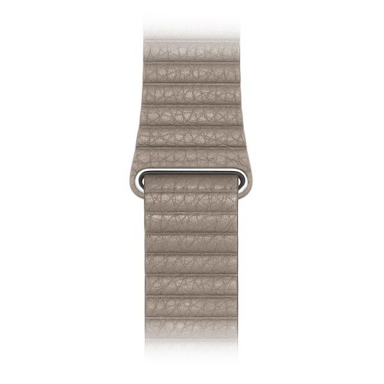 44mm Stone Leather Loop - Large, Model