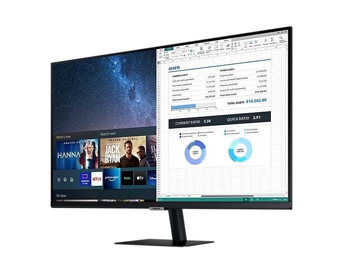 Монитор 32 Samsung / LS32AM700UIXCI / 3840x2160 UHD / 60HZ