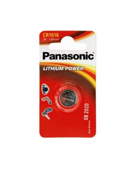 Батарейка дисковая литиевая PANASONIC CR-1616/1B /