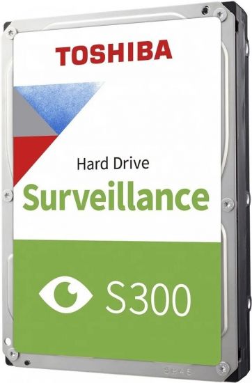 Жесткий диск для Видеонаблюдения HDD  1Tb TOSHIBA S300 Surveillance 5400rpm 64Mb SATA3 3,5" HDWV110UZSVA