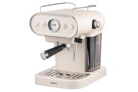 Рожковая кофеварка Ardesto Vintage Dream   FCM-E15BG, 1,2л, молотый, ручной капуч, подогрев чашек, б