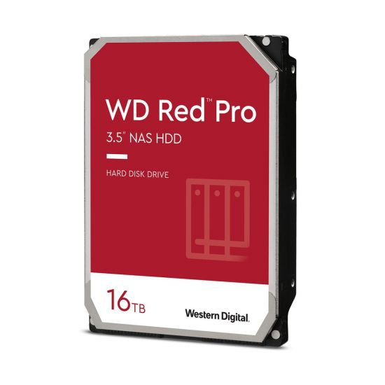 Жёсткий диск HDD 16 Tb SATA 6Gb/s Western Digital Red Pro WD161KFGX 3.5" 7200rpm 512Mb