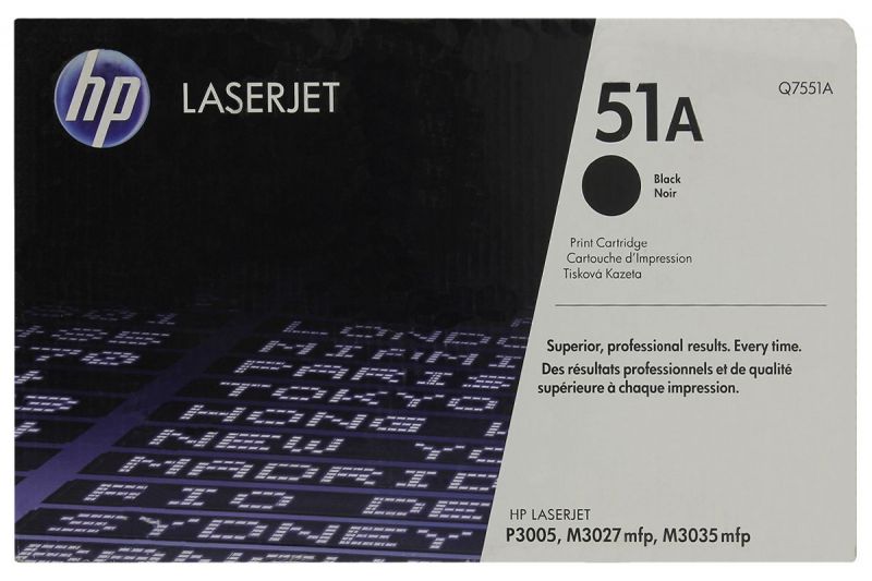 Cartridge HP Europe/Q7551A/Laser/black
