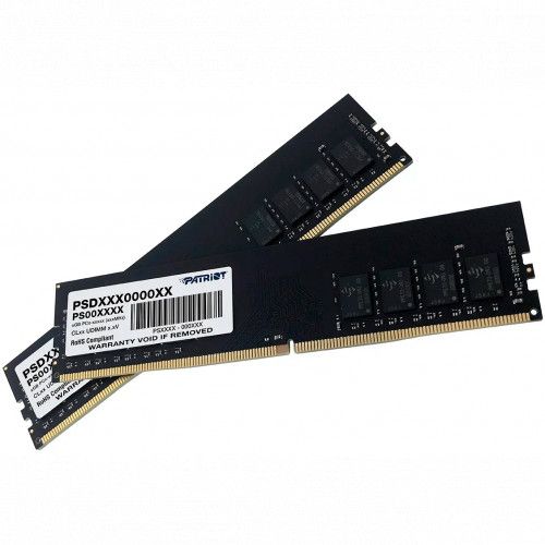 Модуль памяти Patriot Signature, PSD416G3200K, DDR4, DIMM, 16Gb, KIT, 2x8Gb, 3200Mhz, CL22