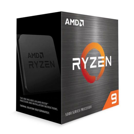 Процессор AMD Ryzen 9 5900X 3,7Гц (4,8ГГц Turbo) AM4, 7nm, 12/24, 3Mb L3 64Mb, 105W, WOF