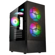 Корпус ПК без БП Kolink Observatory MX Mesh ARGB Midi Tower Case - Black