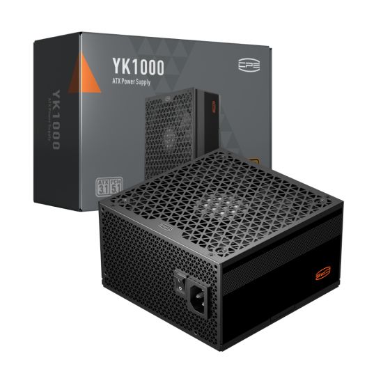 Блок питания PCCooler YK1000, 1000W, Non Modular, 80 BRONZE, Fan 135mm, YK1000 Блок питания PCCooler YK1000, 1000W, Non Modular, 80 BRONZE, Fan 135mm, YK1000