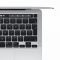 MacBook Pro 13-inch, SILVER, Model A2338, Apple M1 chip with 8-core CPU, 8-core GPU, 16GB unified memory, 256GB SSD storage, Force Touch Trackpad, Two Thunderbolt / USB 4 Ports, Touch Bar and Touch ID, KEYBOARD-SUN