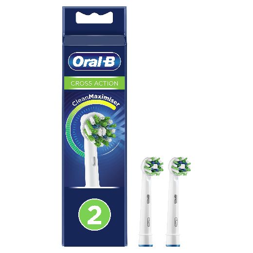 Насадка для электрической зубной щетки Oral-B CrossAction EB50-2 2шт