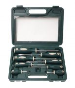 Набор отверток магнитных "Profi"8 предметов(SL:6.5х38мм,5.5х100мм,6.5х125мм; PH:2х38мм,1х75мм,2х125мм,3х125мм+магнит телескоп. 190-550мм)в кейсе ROCKFORCE RF-7008A 27192