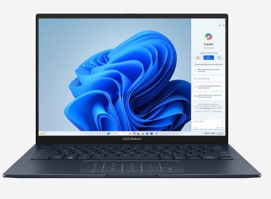 Ультрабук ASUS ZenBook 14 UX3405MA-QD244W, Core Ultra 5-125H-1.2, 1TB SSD, 16GB, 14"WUXGA Oled,Win11