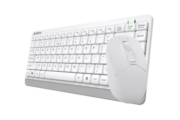 Клавиатура мышь беспроводная A4tech Fstyler FG1112-White USB