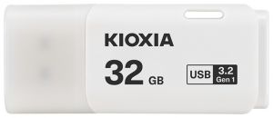 KIOXIA LU301W032GG4; 32GB USB 3.2 Gen 1 KIOXIA Hayabusa U301 WHITE - RETAIL