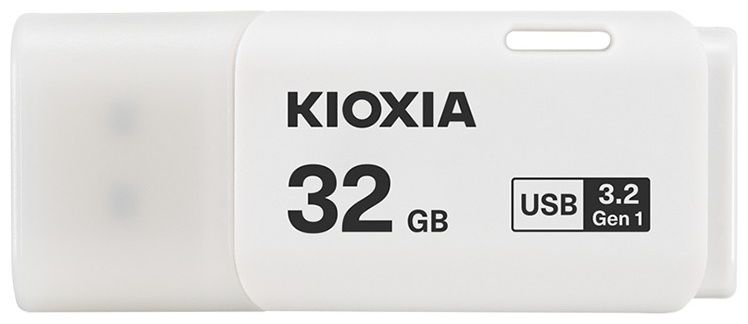 KIOXIA LU301W032GG4; 32GB USB 3.2 Gen 1 KIOXIA Hayabusa U301 WHITE - RETAIL