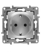 Legrand 672421 Розетка 2К З  АЛЮ ETIKA