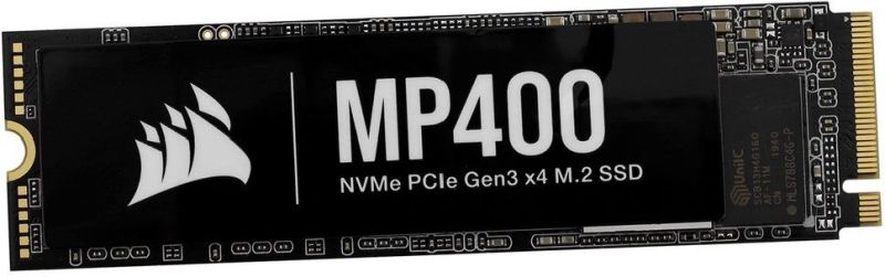 Твердотельный накопитель 4000GB SSD Corsair MP400 M.2 2280 PCIe Gen3x4 with NVMe R3480Mb/s W3000MB/s CSSD-F4000GBMP400