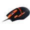 CANYON Sulaco GM-4 Wired Gaming Mouse with 7 programmable buttons, Pixart sensor of new generation, 4 levels of DPI and up to 4200, 5 million times key life, 1.65m Braided USB cable,rubber coating surface and RGB lights with 5 LED flowing mode, size:125*7