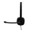 Гарнитура Logitech H151 (черная, 1 x 3.5мм, элементы управления на кабеле, кабель 1.8м)