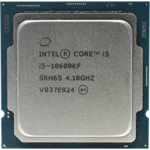 Процессор Intel Core i5-10600KF 4,1GHz (4,8GHz) 12Mb 6/12 Core Comet Lake 95W FCLGA1200 Tray
