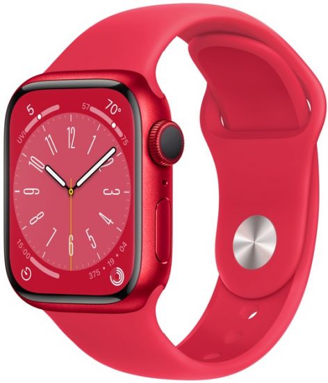 Смарт-часы Apple Watch Series 8 45 мм Aluminum красный