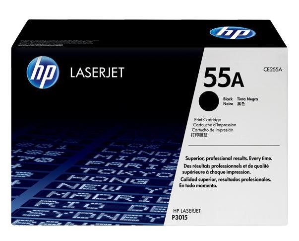 Картридж HP CE255A черный, для Laser Jet P3015/P3011, 6000 страниц