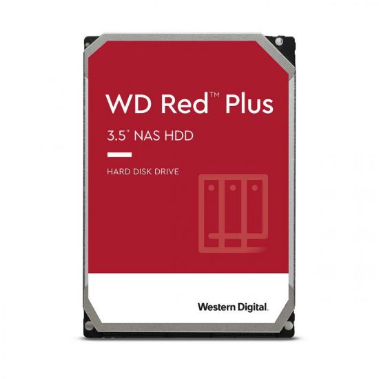 Жесткий диск для NAS систем HDD 12Tb Western Digital RED Plus SATA6Gb/s 3,5" 256Mb 7200rpm WD120EFBX