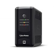 Интерактивный ИБП, CyberPower UT850EG, выходная мощность 850VA/425W, AVR, USB, RJ11/RJ45, 3 выходных разъема типа Schuko CEE 7/4