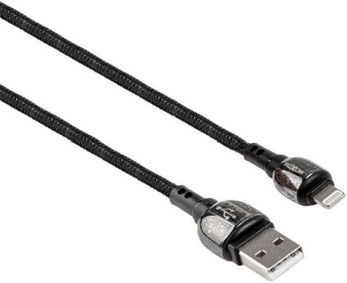 Дата-кабель Moxom Zinc Mirror USB - Type C (MX-CB42)2m\QC\черный