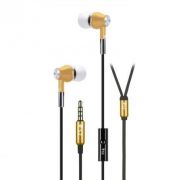 Наушники  2E S2 Metal Skin Mic Gold