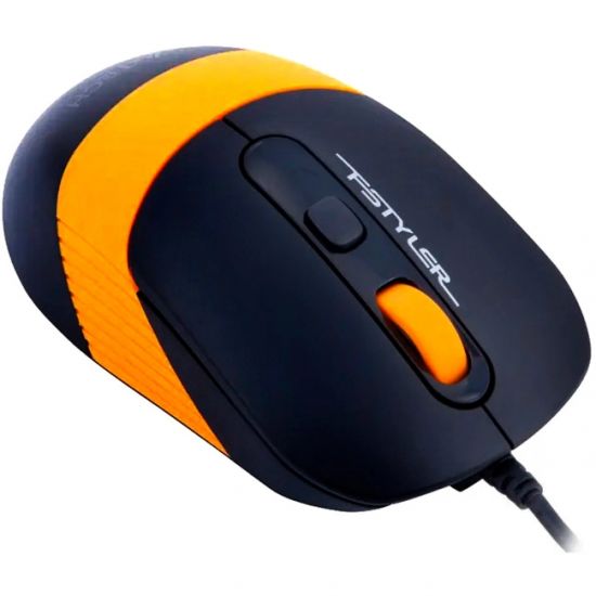 Мышь A4tech Fstyler FM10-ORANGE Fstyler оптическая USB 1600DPI