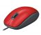 Мышь Logitech M110 Silent (M110s) Red (красная, бесшумная, оптическая, 1000dpi, USB, 1.8м)