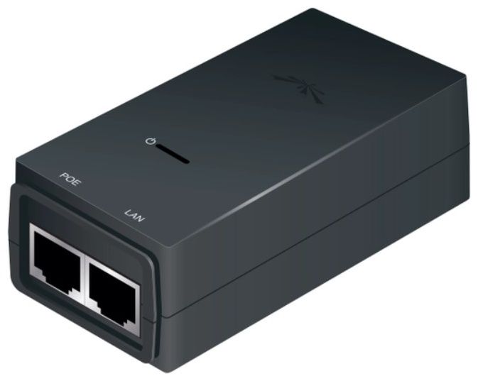 Адаптер PoE Ubiquiti  POE-24 12W 0.5A Gigabit 