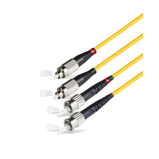 Патч Корд Оптоволоконный FC/UPC-ST/UPC SM 9/125 Duplex 2.0мм 1 м Патч Корд Оптоволоконный FC/UPC-ST/UPC SM 9/125 Duplex 2.0мм 1 м