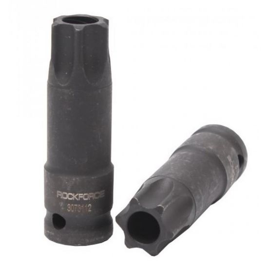 Головка-бита TORX ударная TH45 с отверстием, 1/2" ROCKFORCE RF-24607845T 47267