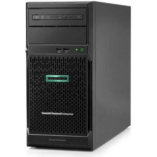 Сервер HP Enterprise ML30 Gen10  4 U/1 x Intel  Xeon  E-2224  3,4 GHz/16 Gb  DDR4  2666 MHz/S100i (0,1,5,10)/1 x 350W