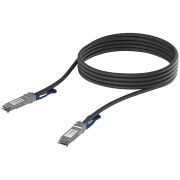 Ubiquiti UACC-DAC-QSFP28-3M QSFP28 direct attach cable with a 100 Gbps max data rate, Compatible with QSFP28 and QSFP+ interfaces