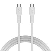 CANYON cable OnWire 60CL C-C 60W COLOR Braided 1m White
