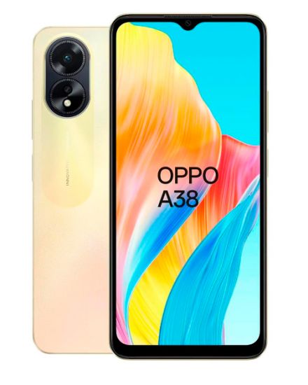 Смартфон OPPO A38, Glowing Gold